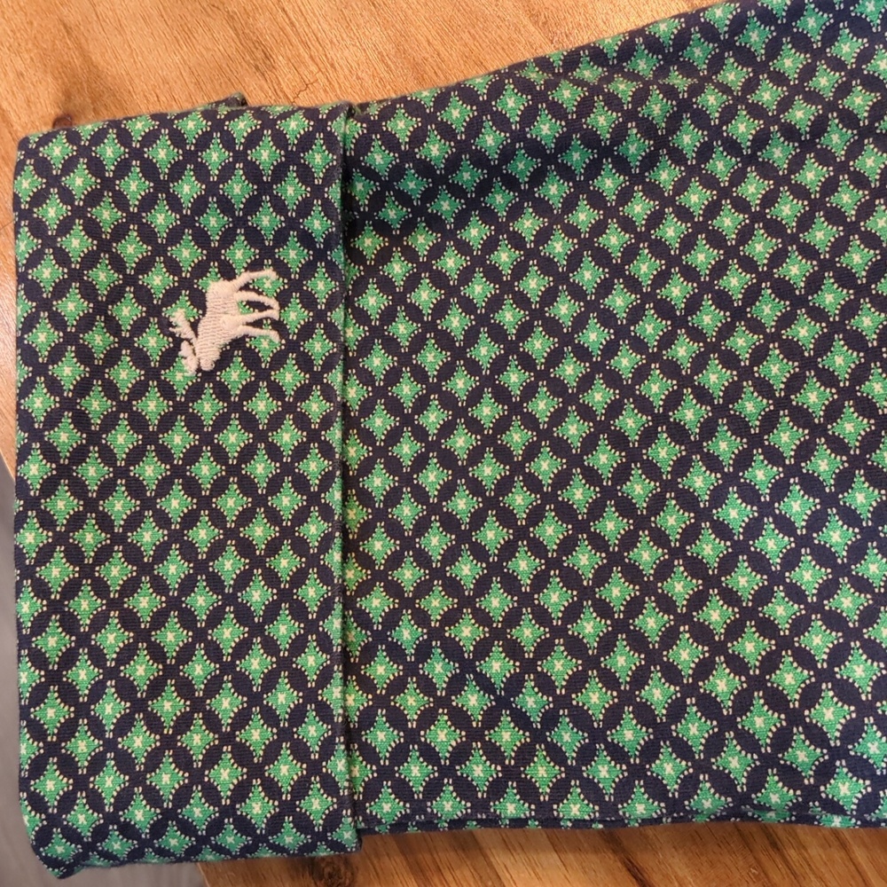 Abercrombie & Fitch Yoga leggings blue/green size large NWT